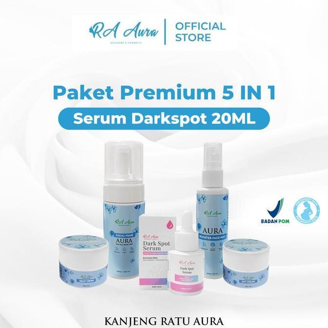 Hsadh- Bpom Ra Aura Paket Series Skincare Bpom