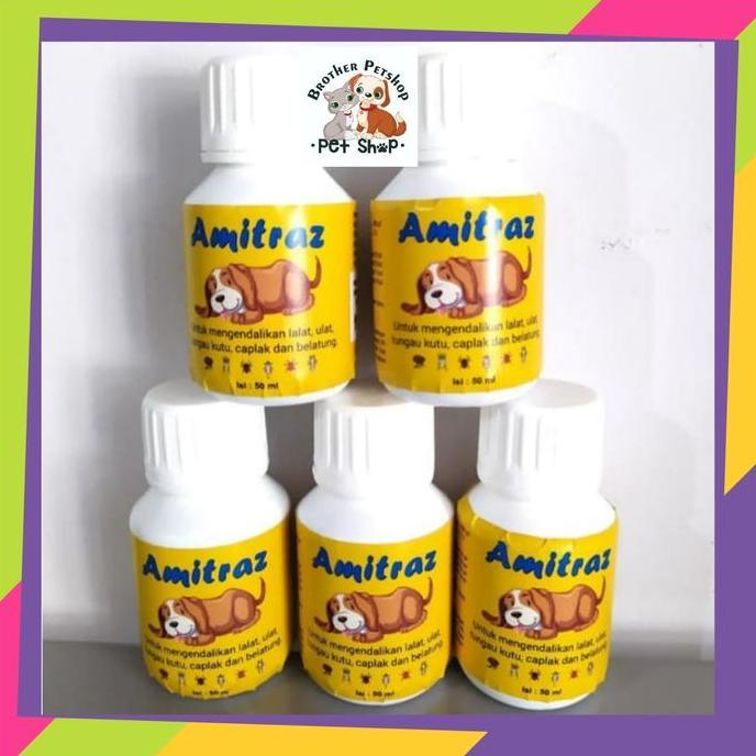 Sekalilagipromo Amitraz Amitras 100Ml Obat Kutu Ampuh / Obat Pembunuh Kutu Anjing