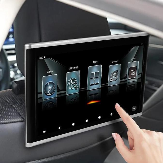 TV Headrest 10.1" ANDROID System, IPS TOUCH SCREEN, AV, HDMI