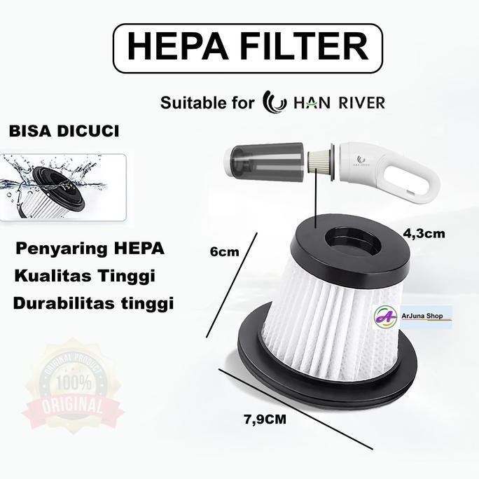 Filter Hepa Vacuum Cleaner Han river DISKON GARANSI