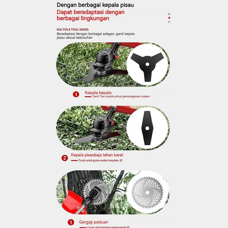 Mesin Potong Rumput Batrai Alat Pemotong Rumput Mesin Pemotong Rumput Listrik Pemotong Rumput Elektr