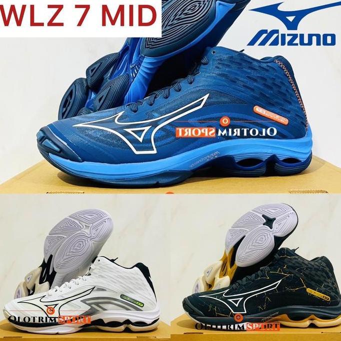 Sepatu Mizuno Wave lightning Z7 Z8 MID WLZ7 WLZ8 WLZ 7 Original