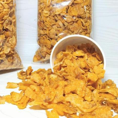 Barudatanglagi- Emping Jagung Pedas Manis Jagung Geprek Marning Cemilan Kiloan