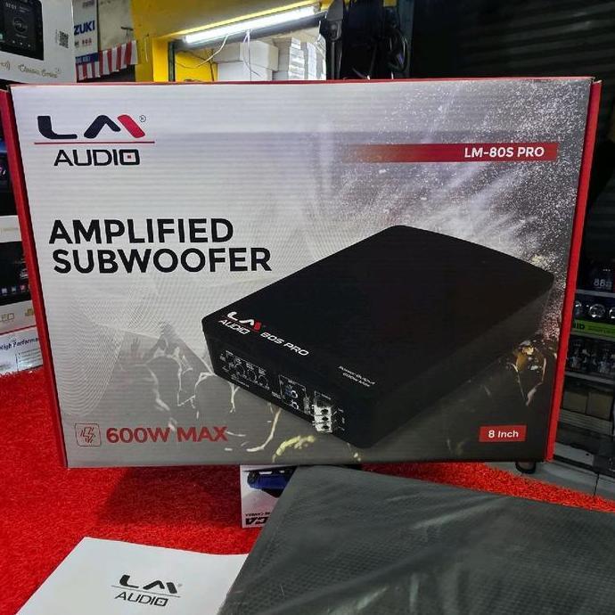 Promo Subwoofer Kolong Aktif Lm Audio Lm-80S Pro Subwoofer Kolong Lm Audio 8 In Cod