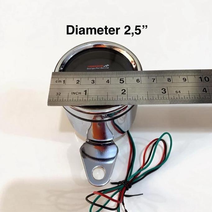 Fuel meter Ampere pengukur Bensin LED Digital persentase % Universal Motor