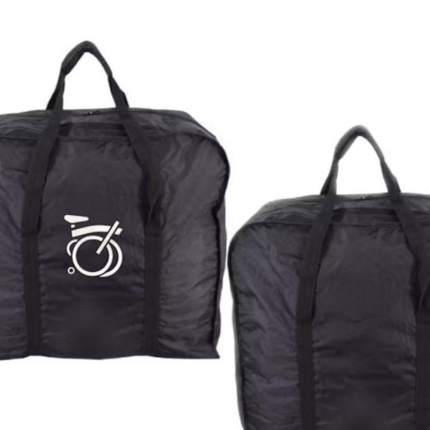 Tas Sepeda Lipat Traveling Bahan Cordura Hijau Army