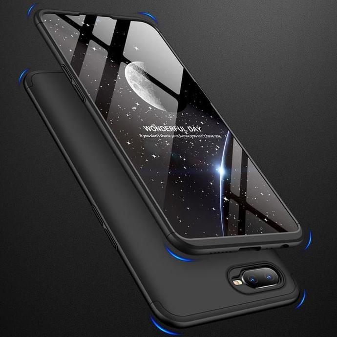 Oppo A7 360 protection slim matte full armor case