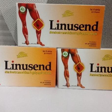 Herbal Linusend Original Kapsul Isi 5 Strip