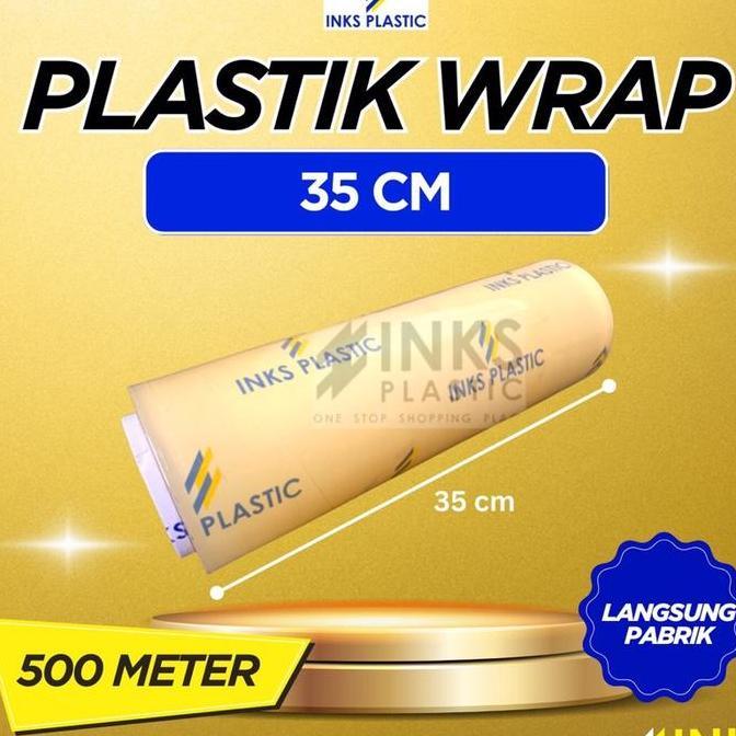 Youandme- Plastik Wrapping 35 Cm Roll Besar Wrap Pembungkus Makanan