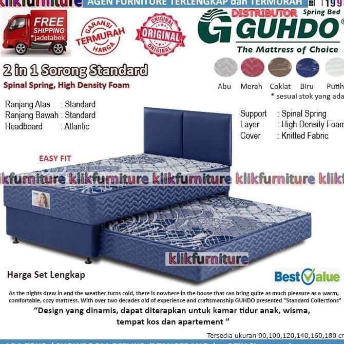 2 in 1 Guhdo Standard (set 120x200cm) Atlantic Springbed