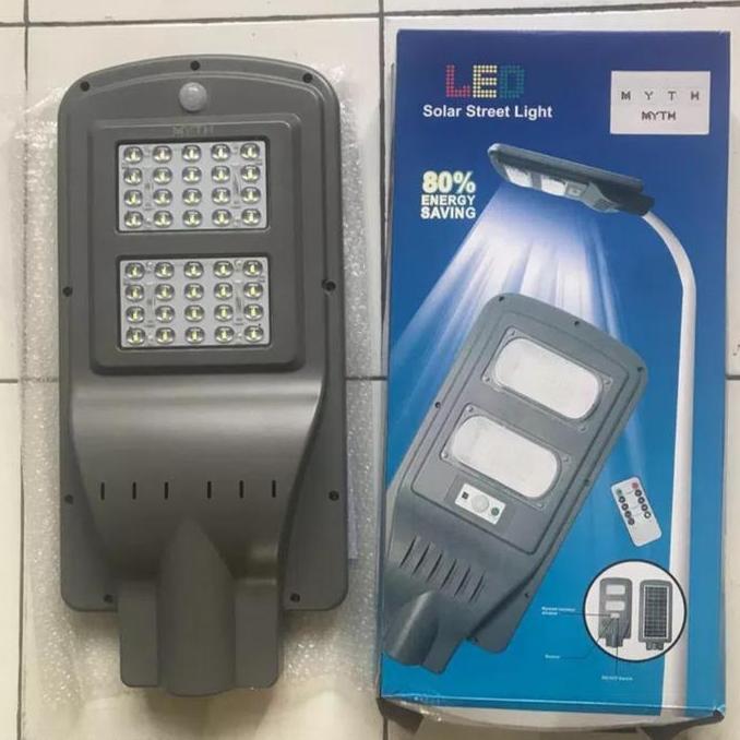 Promo Lampu Solar Cell 40 Watt / Pju Led 40 Watt / Lampu Jalan Tenaga Surya