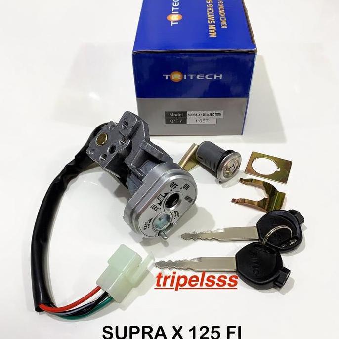 DR153 >> Kunci kontak set kunci jok Supra X 125 Fi KVL / Supra X 125 Injeksi