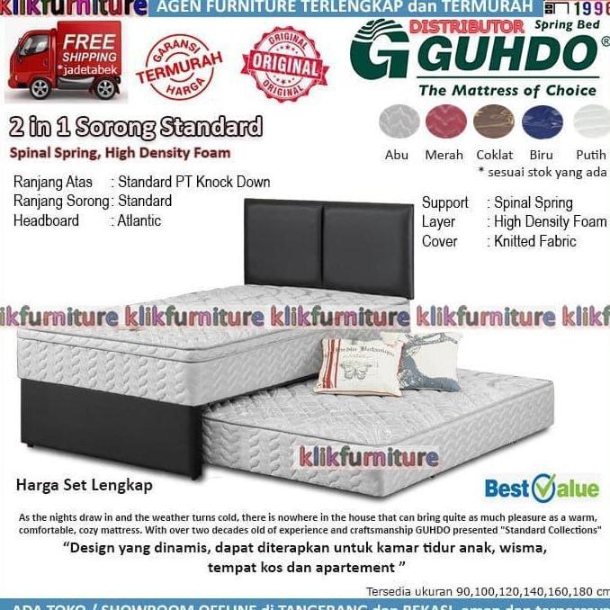 Springbed Guhdo 2in1 Standard Sorong Bawah 120x200cm