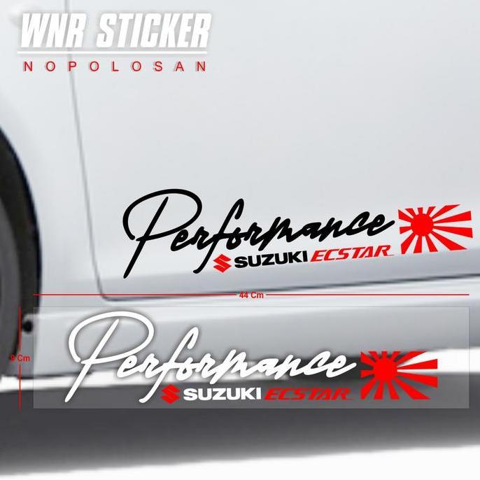 Stiker Body Mobil Suzuki Ecstar Hemat