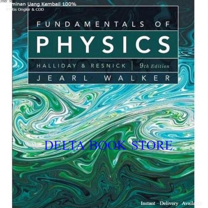 Fundamentals of Physics 9th 9e 9 ninth edition by Halliday & and Resnick TERLARIS|BEST QUALITY|BEST 