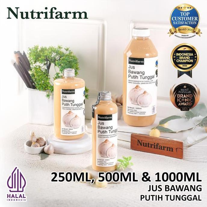 Drink- Nutrifarm Jus Bang Putih Tunggal 250 Ml