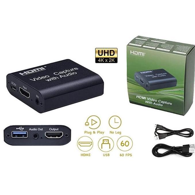 HDMI Video Capture With Loop Audio