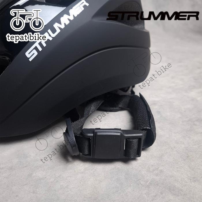 Helm Strummer Rh-8 Aero Wave For Roadbike Gravel Seli Fixie Mtb / Strummer Rh8 Original Dan Terperca