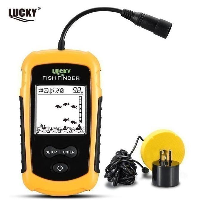 Lucky Ffc1108 Portable Sonar Fish Finder Fishing Lure