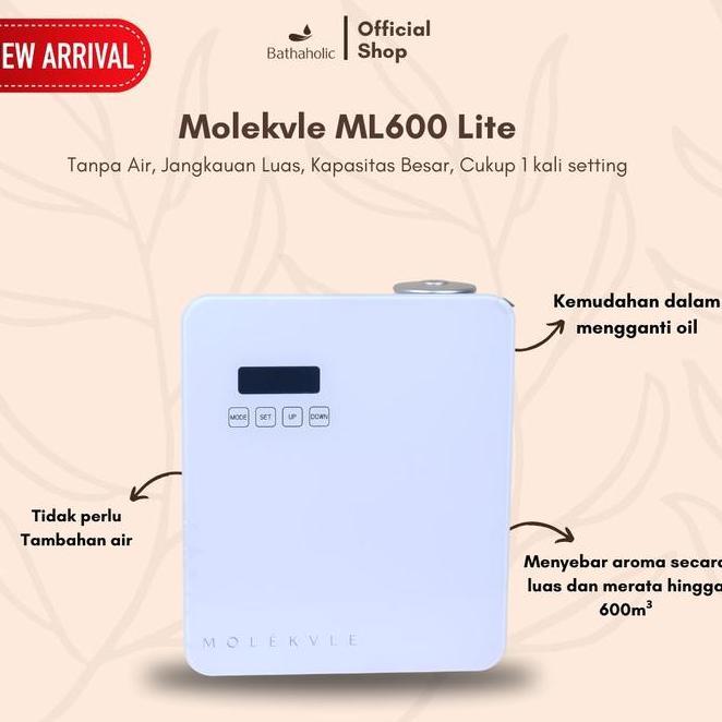 Bathaholic Molekvle Ml600 Lite Kapasitas 200Ml Diffuser Pengharum Ruangan Scenting Mesin Scent Diffu
