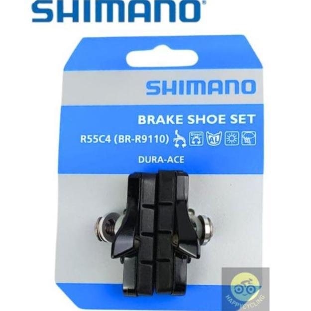 KAMPAS REM SHIMANO BRAKE SHOE 105 DURA ACE ULTEGRA R55C4  BR-9110 R8010 BR-9010 BR-6810 BR-5810 BR-5