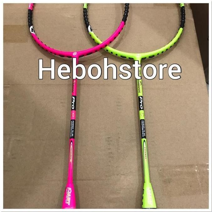 Weminton- Raket Bton Hart Power Shoot Attack +Bonus Senar Ebox