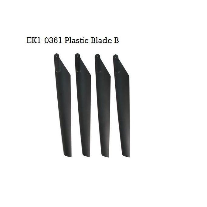 EK1-0361 Plastic Blade B CCW RC Helicopter Esky Big Coaxial E-500