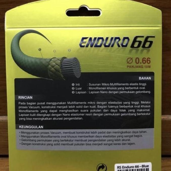 Weminton- Senar Raket Bton Rs Enduro 66