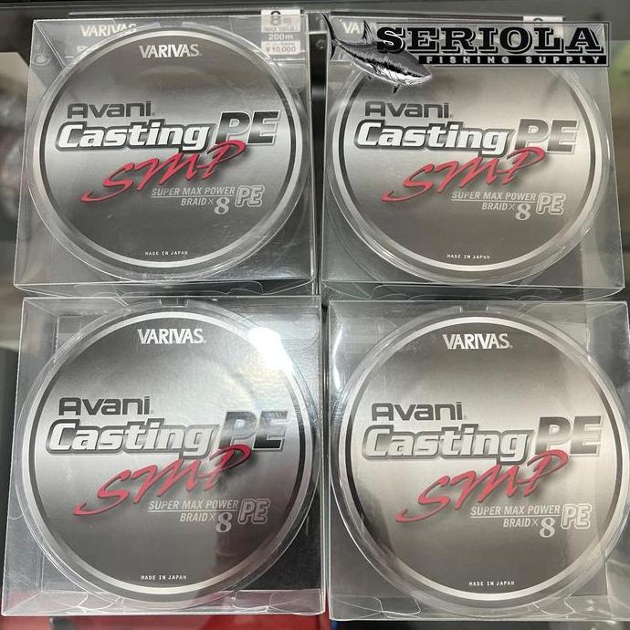 PE VARIVAS AVANI CASTING PE SUPER MAX POWER X8 PE 8 200M