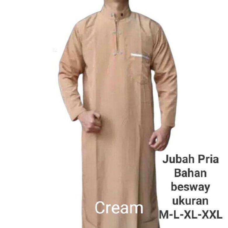 Promo Gamis Pria Formal S-Xxl Bahan Tebal Ringan