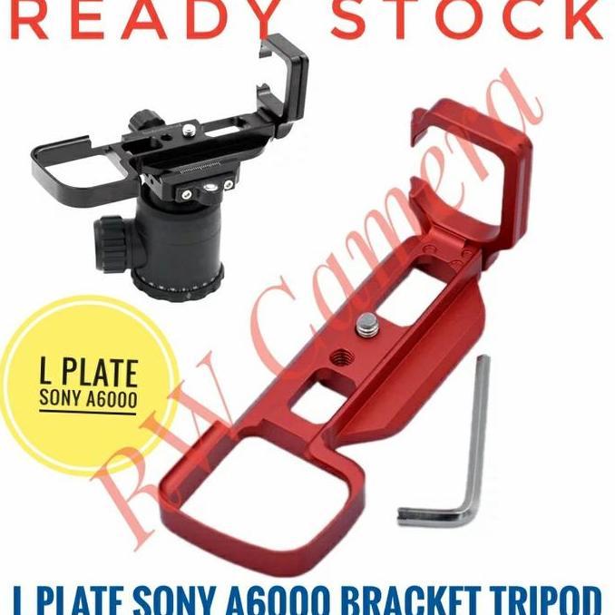 TERBARU - L plat sony A6000 quick release plate sony A6000 QR Tripod Bracket
