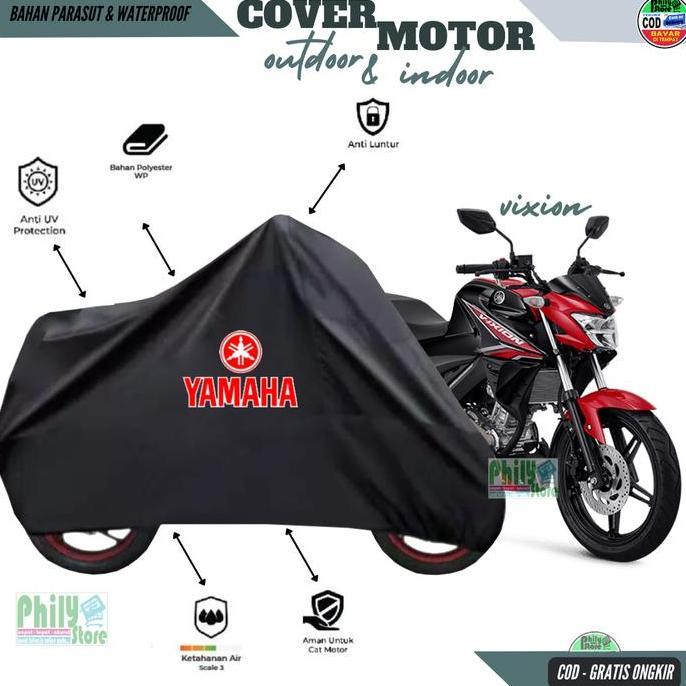 DF353 - sarung penutup body motor trail KLX 150 WR 150 CRF 150 DIABLO Sarung Cover Motor Waterproof 