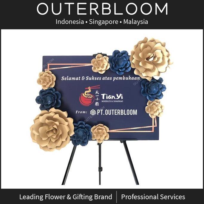 Papan Bunga Kertas -Oberon Paper Flower Board