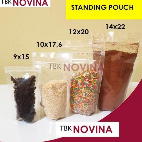 [ 50pcs ] STANDING POUCH 10x17.6