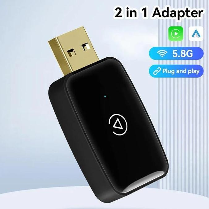 WIRELESS CARPLAY ADAPTER USB DONGLE ANDROID AUTO BLUETOOTH 5.0 - PS-U2 FYP