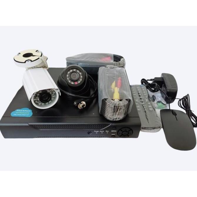 DVR KIT ANALOG 4CH Paket DVR+CAMERA+KABEL CCTV
