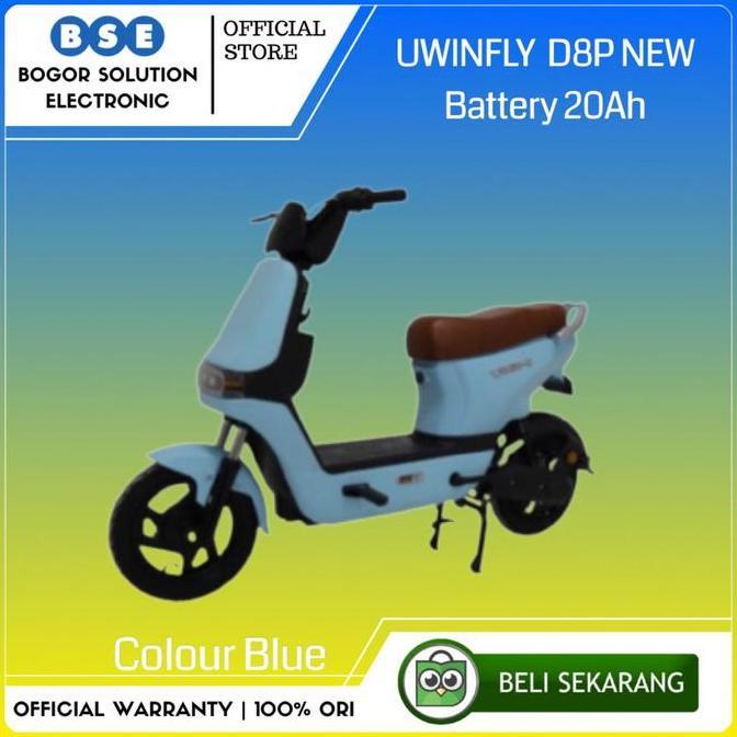 Sepeda Listrik Uwinfly D8P Battery 20Ah Selis Uwinfly D8P New - Blue