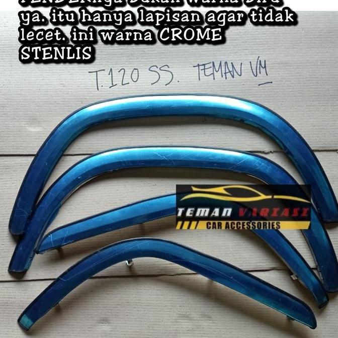 Fender Trim List Lis Atas Ban Mobil Ts120Ss Ts 120 Ss Stenlis Crome Restock