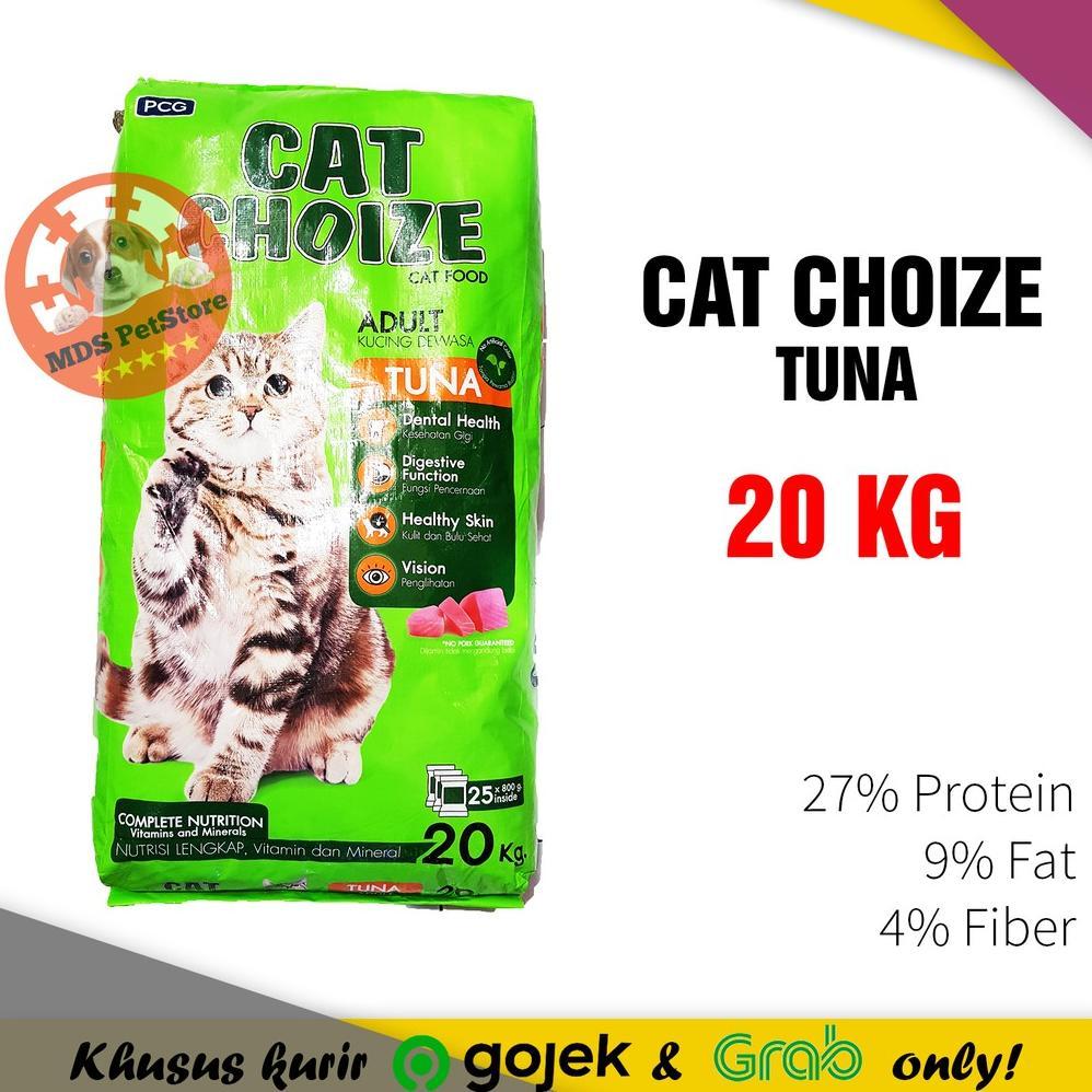 Cat Choize Cat Food Tuna/Salmon 20 Kg | makanan kucing catfood choice catchoize 20kg