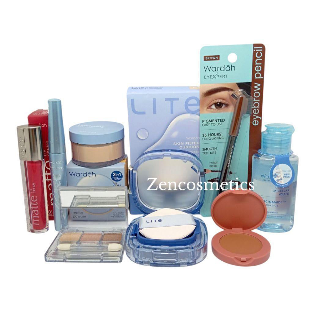 Wardah Paket Make Up Lengkap/ Wardah Make Up Komplit /Make Up Parsel