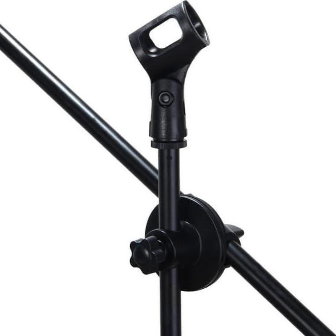 Ajuste- Stand Microphone Plus Holder Stand Mic Berdiri