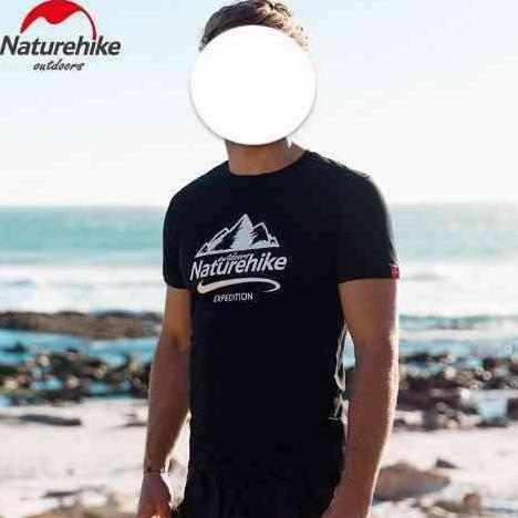 Kaos Naturehike Nh19W003-H Hiking Camping Outdoor Katun Casual