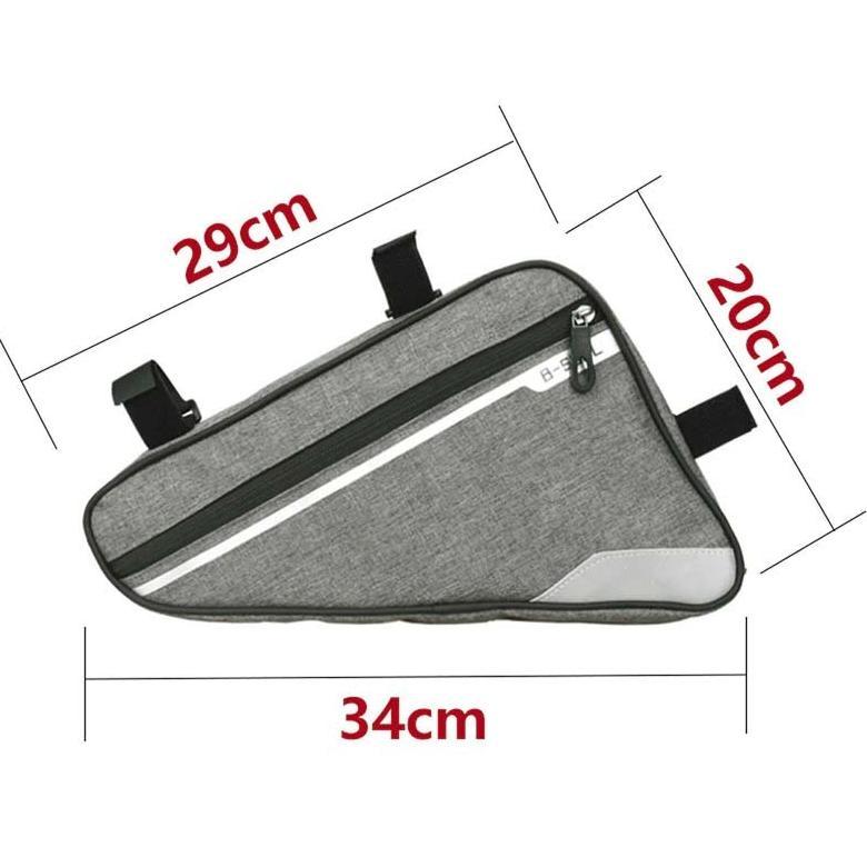 Discount Tas Frame Segitiga Sepeda/ Triangle Frame Bag Pouch waterproof Ukuran Besar