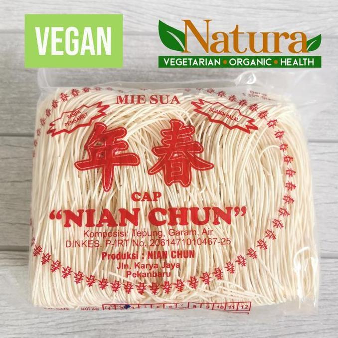 Nian Chun Mie Sua Misua Bagan 300gr Vegetarian Vegan