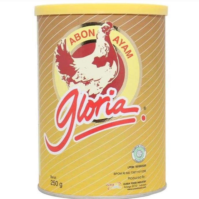 Gloria Abon Ayam 250gr Gloria Abon Rasa Ayam Original