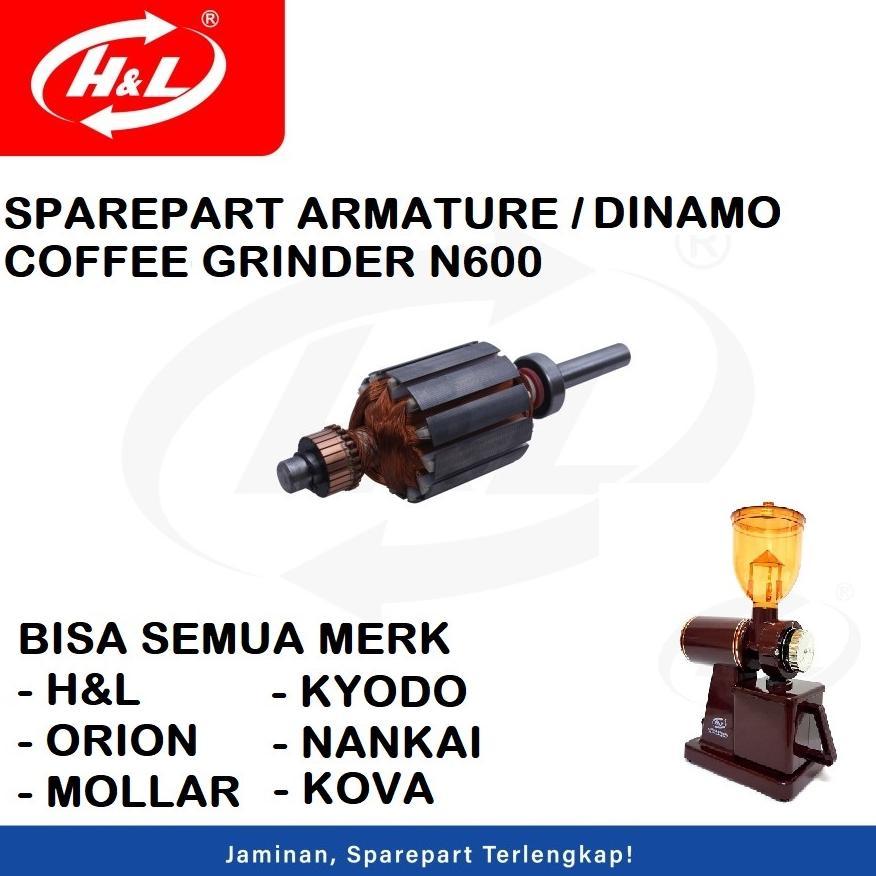 LARIS SPAREPART ARMATURE / ANGKER / DINAMO MESIN GILING KOPI COFFEE GRINDER