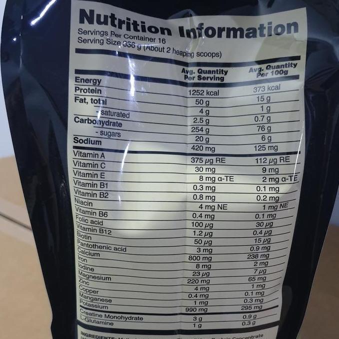 Healthy- On Serious Mass 12 Lbs ( Seriousmass 12Lbs)