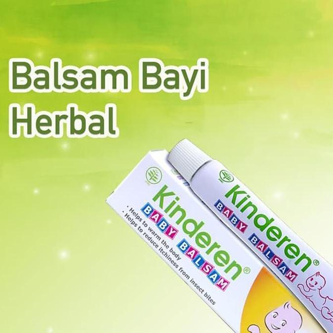 Point- Kinderen Baby Balsam 12G (Balsam Untuk Bayi Dan Anak-Anak, Menghangatkan Tubuh Dan Perut Bayi