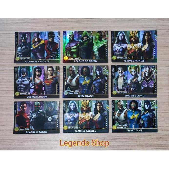 Kartu Injustice 4 Star Set