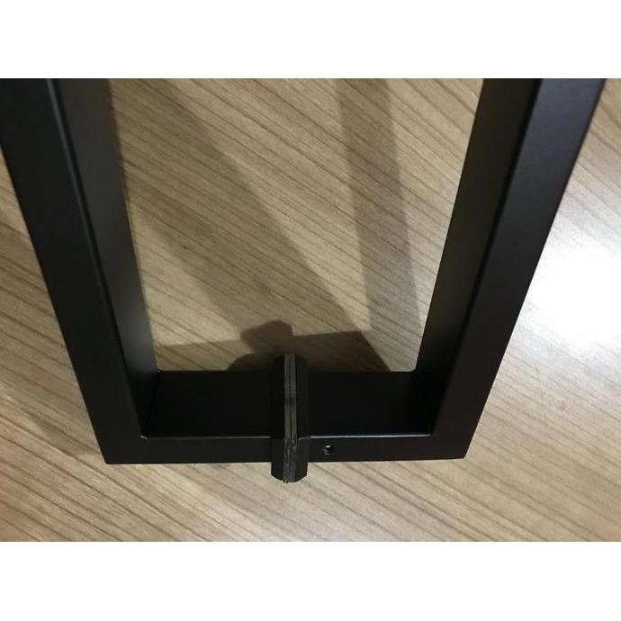 PULL HANDLE SQ PH 801 30X15X350X365 BLACK Handle Pintu Minimalis